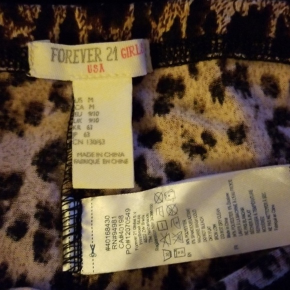 Y2K F21 - MD Leopard Leggings - Picture 5 of 7